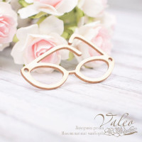 Чипборд Valeo Очки 45*28мм V1910