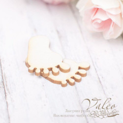 Чіпборд Valeo набір Ніжки 2шт 22*25мм V1912