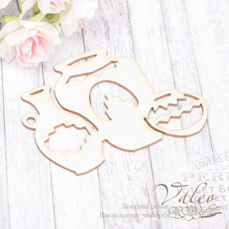 Чіпборд Valeo Горщики 78*60мм V1916