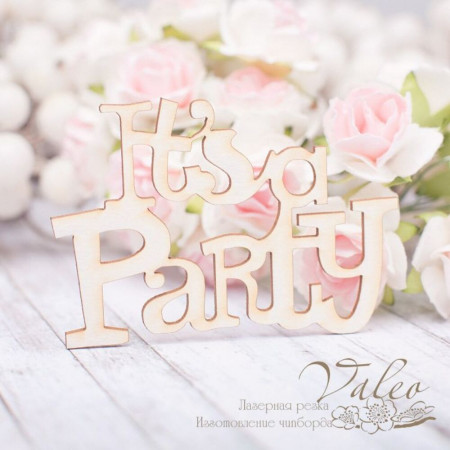 Чіпборд Valeo It's a party 68*48мм V1922