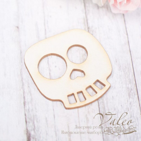 Чіпборд Valeo Череп 31*32мм V1924