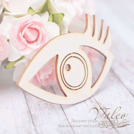 Чіпборд Valeo Око 65*42мм V1931