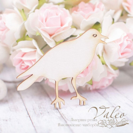 Чипборд Valeo Птица 48*41мм V1934