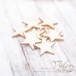 Чіпборд Valeo Зірочки 10шт 17*16мм V1939