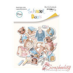 Висічки Scrapmir School Days, 57шт