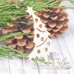 Чіпборд Valeo Ялинка 61*79мм V1968