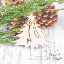 Чіпборд Valeo Ялинка 79*84мм V1966