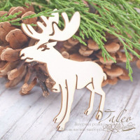 Чипборд Valeo Олень 67*85мм V1991