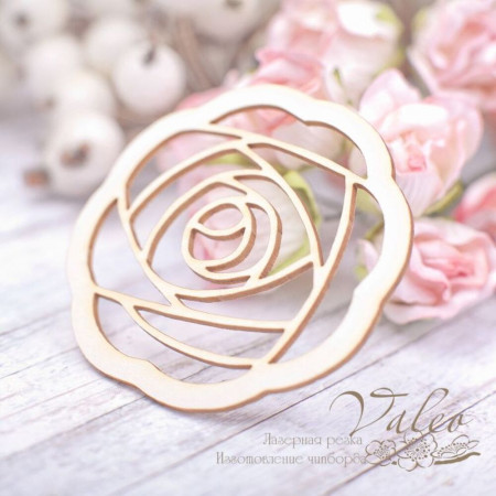 Чіпборд Valeo Квіточка 56*54мм V1996