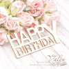 Чіпборд Valeo Happy Birthday 81*32мм V2018