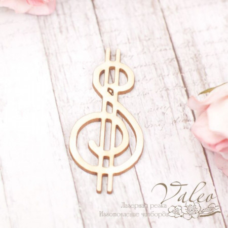 Чіпборд Valeo Долар 18*41мм V2021