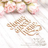 Чіпборд Valeo Home sweet home 54*59мм V2022
