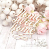 Чіпборд Valeo Home sweet home 54*59мм V2022