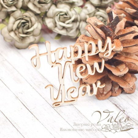 Чіпборд Valeo Happy New Year 64*62мм V2025