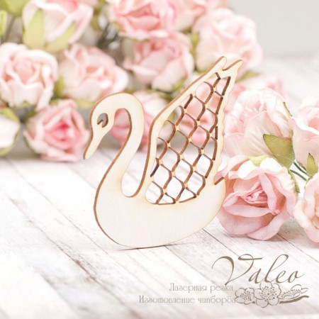 Чіпборд Valeo Лебідь 49*46мм V2028