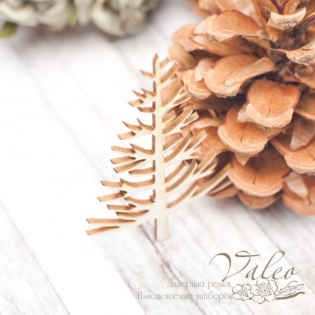 Чіпборд Valeo Ялинка 41*64мм V2035