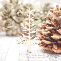 Чіпборд Valeo Ялинка 41*64мм V2035