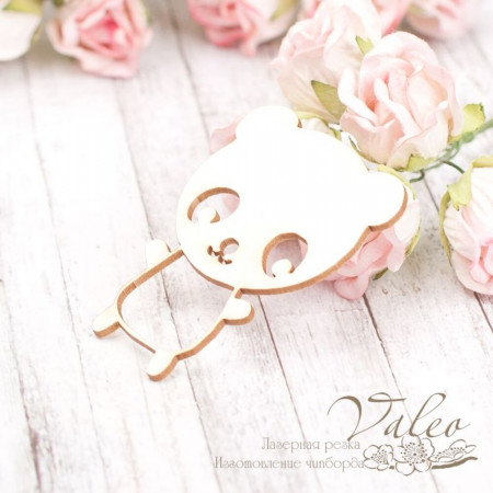 Чіпборд Valeo Ведмедик 40*53мм V2038