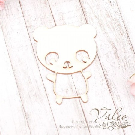 Чіпборд Valeo Ведмедик 40*53мм V2038