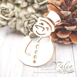 Чіпборд Valeo Сніговик 40*61мм V2039