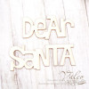 Чіпборд Valeo Dear Santa 50*42мм V2040