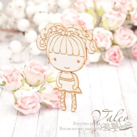 Чіпборд Valeo Дівчинка 50*74мм V2056