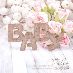 Чіпборд Valeo тканинний Baby 78*38мм V2059