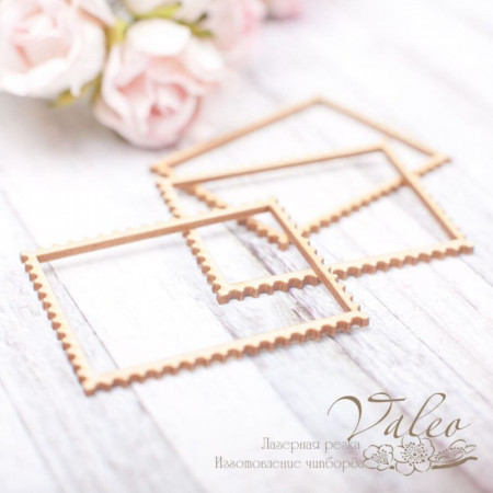 Чіпборд Valeo набір Марки тонкі 3шт 32*40мм V2061