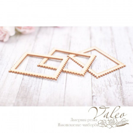 Чіпборд Valeo набір Марки 3шт 32*40мм V2062