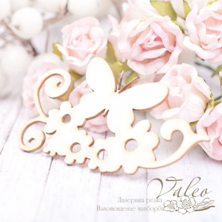 Чіпборд Valeo Метелик 72*42мм V2070