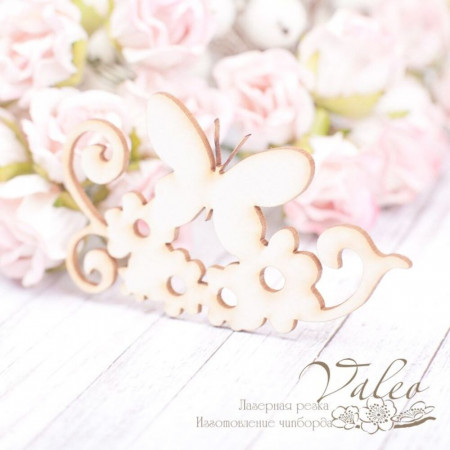 Чіпборд Valeo Метелик 72*42мм V2070