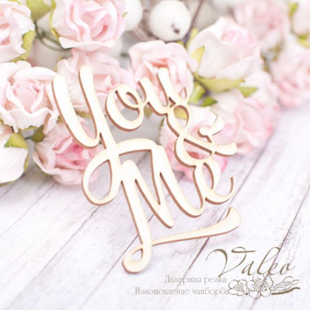 Чіпборд Valeo You & Me 51*61мм V2072