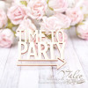 Чіпборд Valeo Time to Party 47*45мм V2073