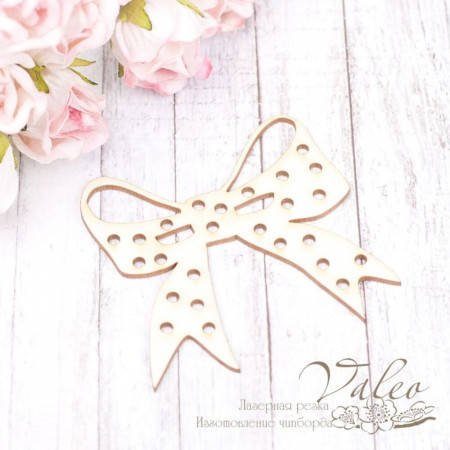 Чіпборд Valeo Бантік 56*54мм V2076