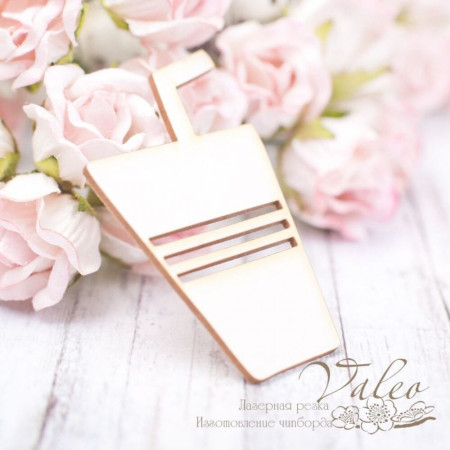 Чіпборд Valeo Стаканчик 35*55мм V2077