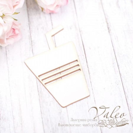 Чіпборд Valeo Стаканчик 35*55мм V2077