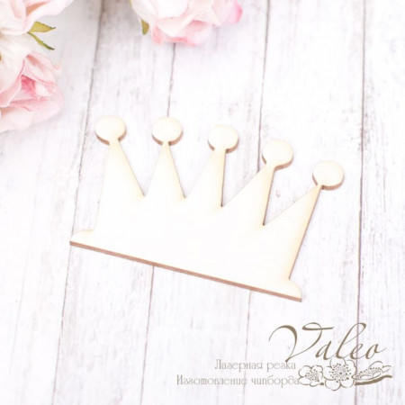 Чипборд Valeo Корона 48*31мм V2079