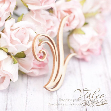 Чіпборд Valeo Завиток 34*45мм V2081