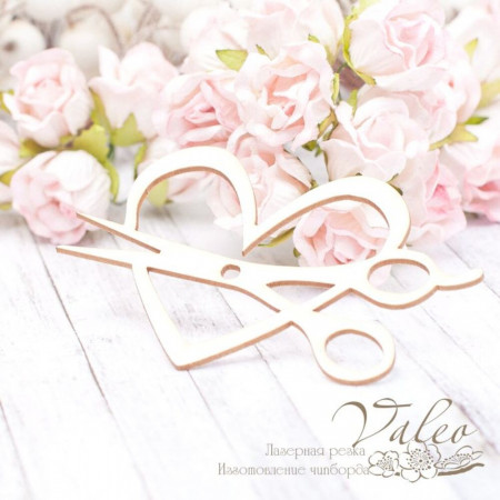 Чіпборд Valeo Серце 87*57мм V2088