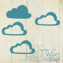 Чіпборд Valeo шейкер Хмарка 97*52мм V2114