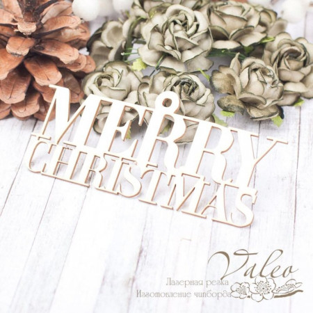 Чіпборд Valeo Merry Christmas 112*50мм V2143