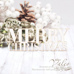 Чіпборд Valeo Merry Christmas 112*50мм V2143
