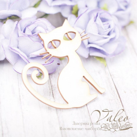 Чіпборд Valeo Котик 46*44мм V2148