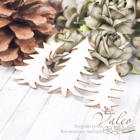 Чіпборд Valeo Ялинки 83*44мм V2152