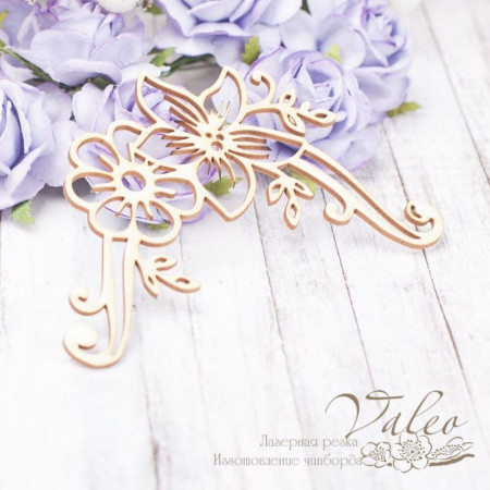 Чіпборд Valeo Завиток 80*84мм V2153