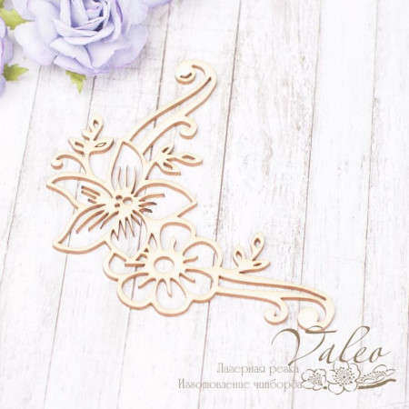 Чіпборд Valeo Завиток 80*84мм V2153