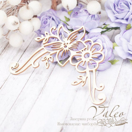 Чіпборд Valeo Завиток 80*84мм V2154