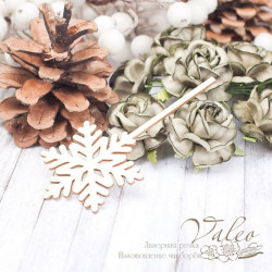 Чіпборд Valeo Сніжинка 45*98мм V2157