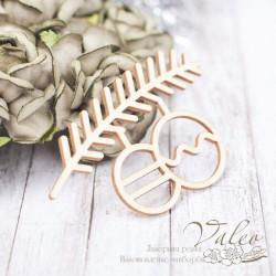 Чіпборд Valeo Іграшки на гілці 59*37мм V2263