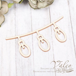 Чіпборд Valeo Підвіска ліхтарики 59*27мм V2267